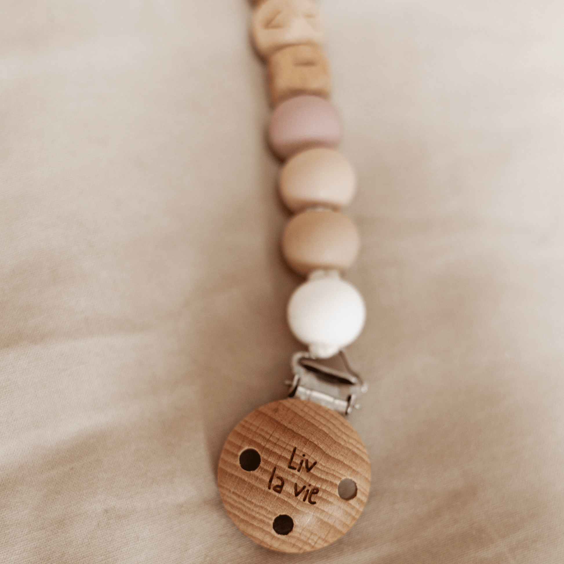 Speenkoord met naam - LivLaVie