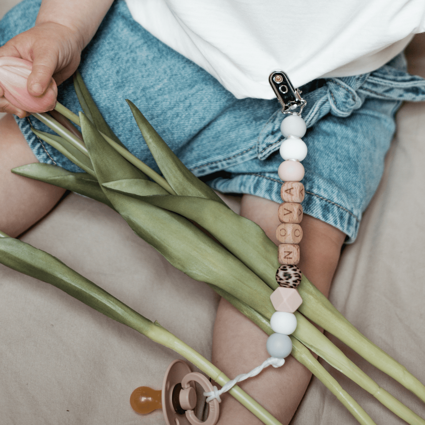 Speenkoord met naam - LivLaVie