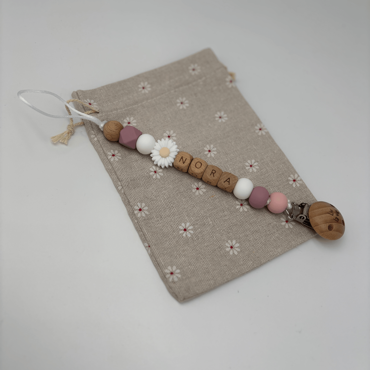 Speenkoord met naam - LivLaVie