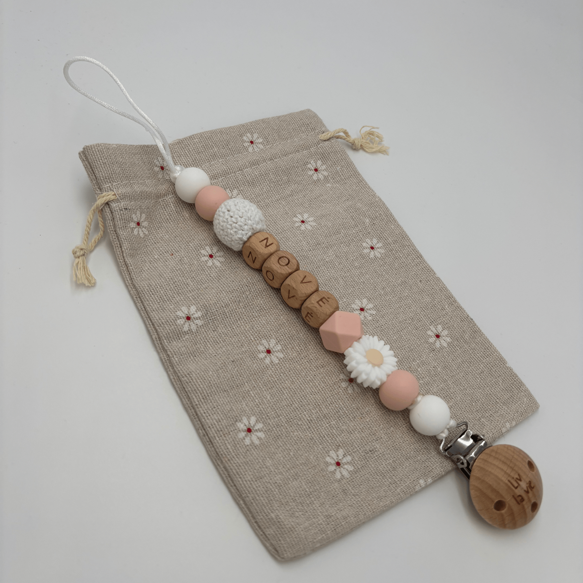 Speenkoord met naam - LivLaVie